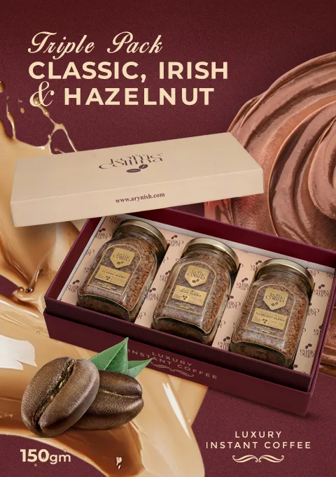 Triple Pack – Classic, Irish & Hazelnut