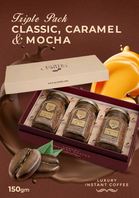 Triple Pack – Classic, Caramel & Mocha